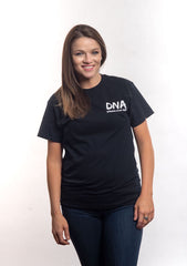 Black DNA Thumbprint Reflection T-Shirt