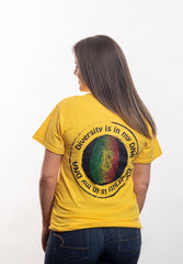 Yellow "Diversity" DNA T-Shirt